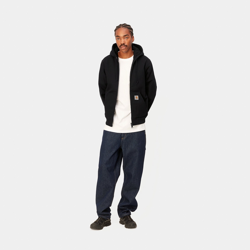 Black Men Carhartt Active Winter Jackets | AHV-702831