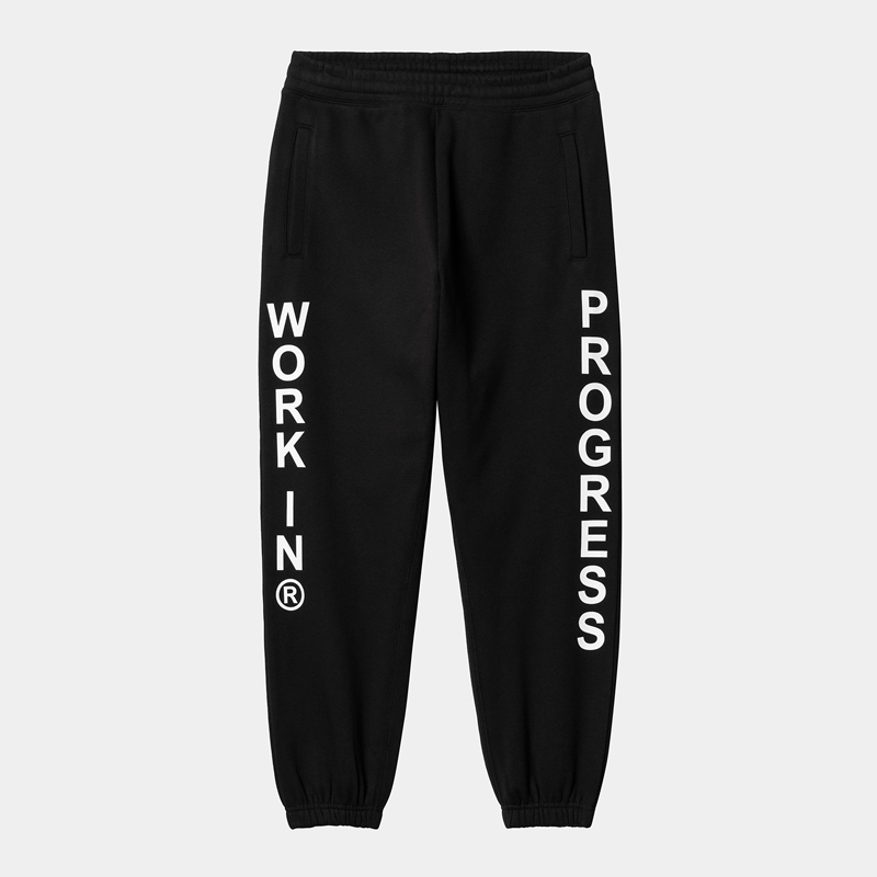 Black Men Carhartt Body Of Work Pants | EWJ-360142
