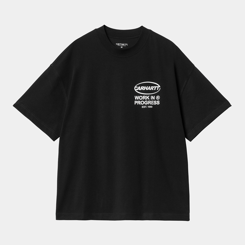 Black Men Carhartt Body of Work T-Shirt | XMN-310675