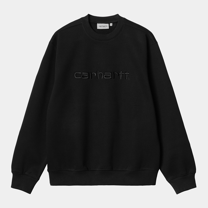 Black Men Carhartt Carhartt Sweatshirt | TXS-017592