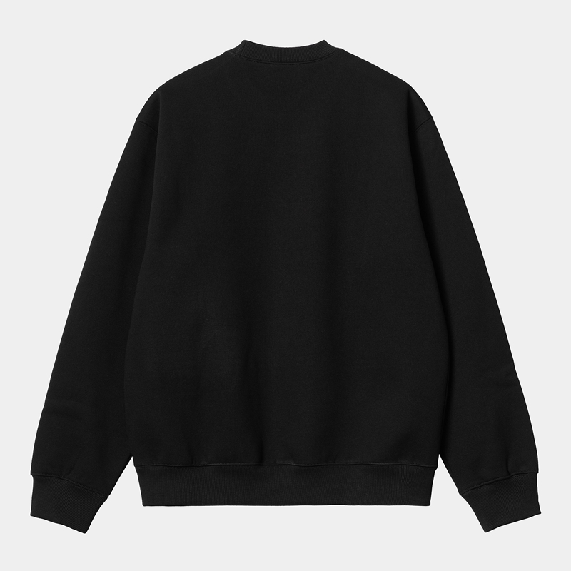 Black Men Carhartt Carhartt Sweatshirt | TXS-017592