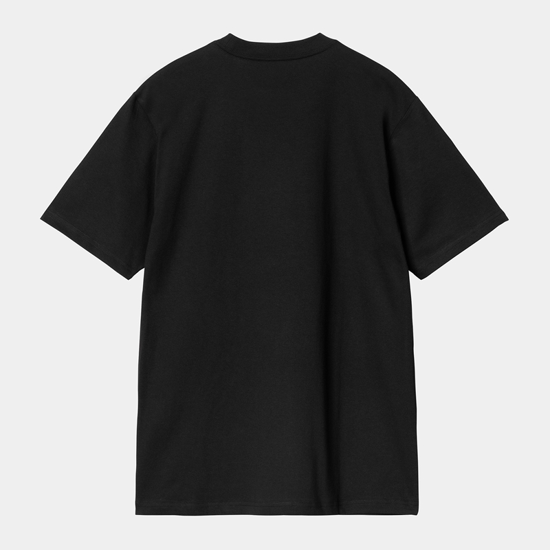 Black Men Carhartt Fun Run T-Shirt | PKA-482170
