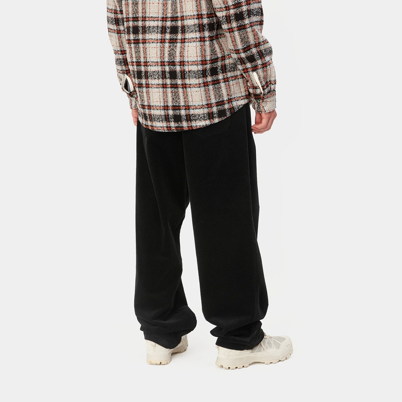 Black Men Carhartt Landon Pants | EKR-085217