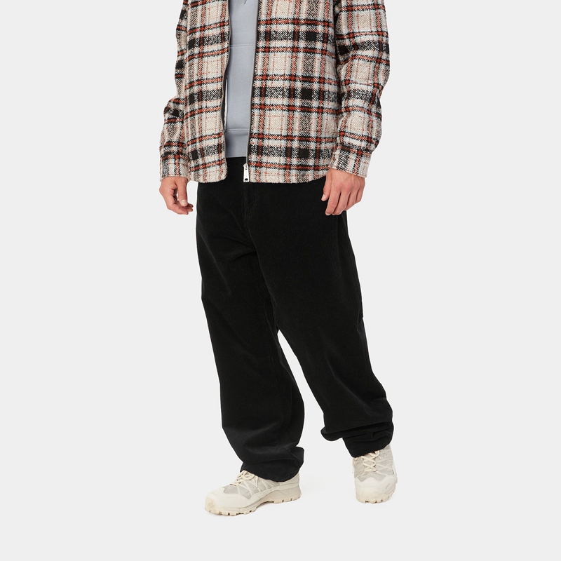 Black Men Carhartt Landon Pants | EKR-085217