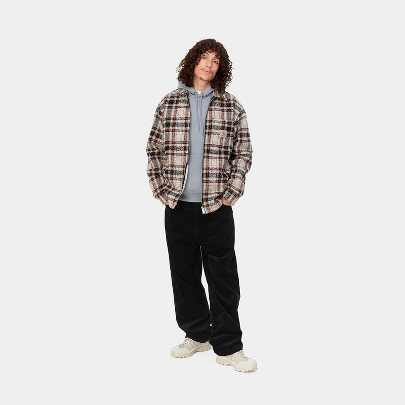 Black Men Carhartt Landon Pants | EKR-085217