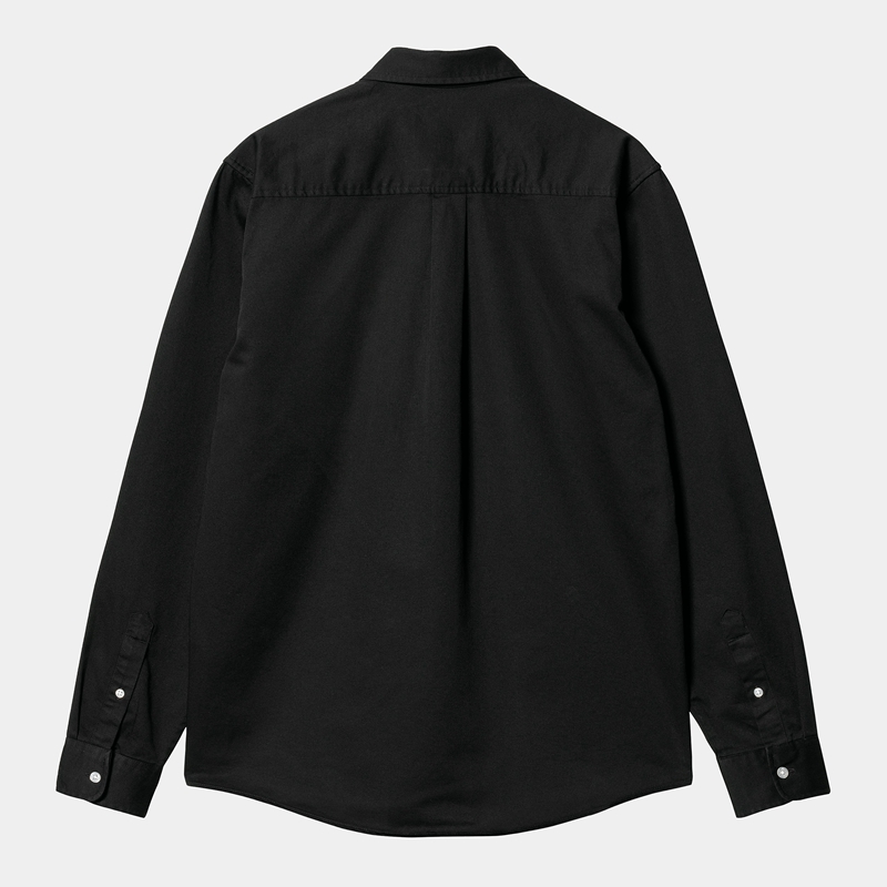 Black Men Carhartt Madison Shirts | KQX-485276
