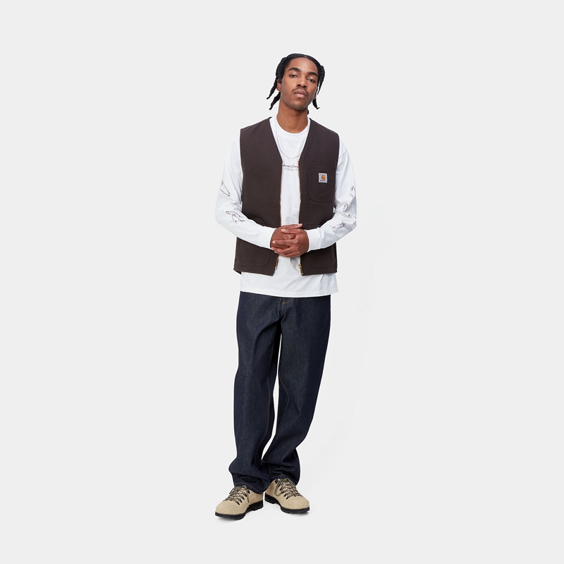 Black Men Carhartt Single Knee Pants | YBK-019528