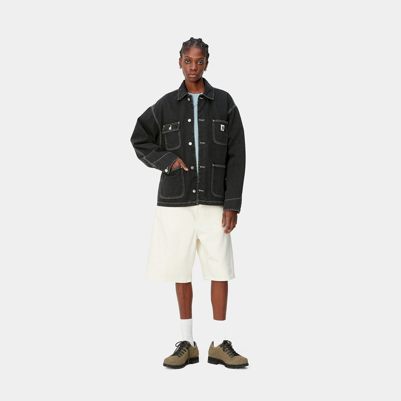 Black Women Carhartt OG Michigan Coats | KGH-089651