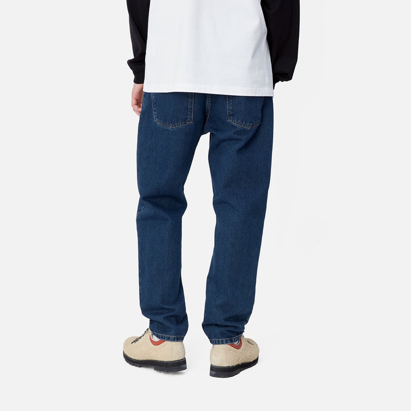 Blue Men Carhartt Newel Pants | XIE-364891