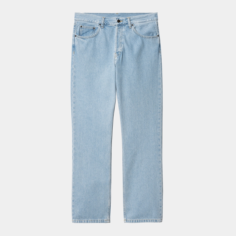 Blue Men Carhartt Nolan Pants | KXE-384796