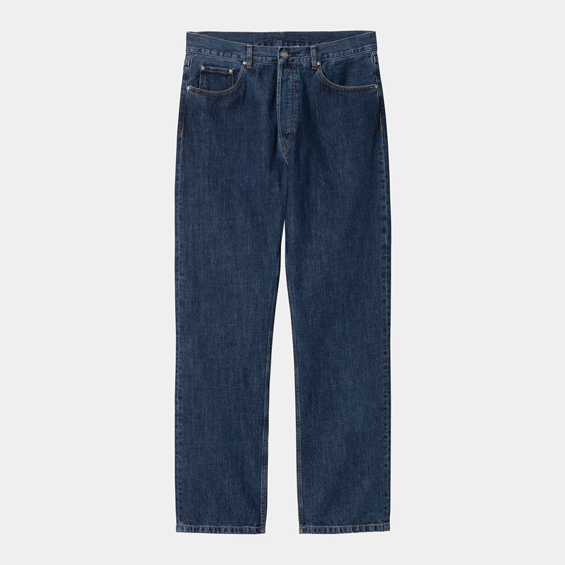 Blue Men Carhartt Nolan Pants | ZXT-570469