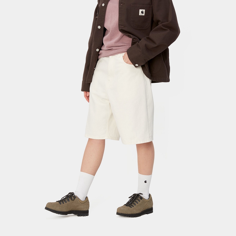 Blue Women Carhartt Brandon Shorts | IED-907364