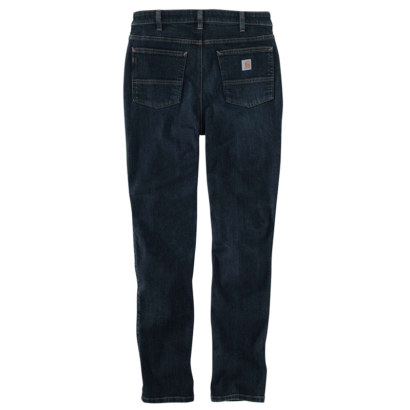 Blue Women Carhartt Mid Rise Jeans | DNH-761354