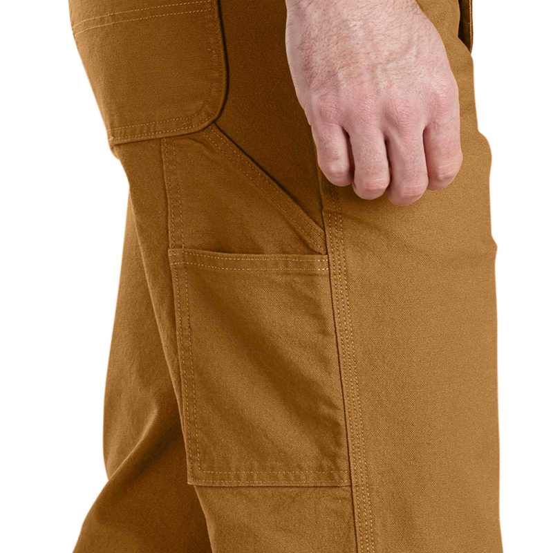 Brown Men Carhartt Utility Work Pants | JOH-247683