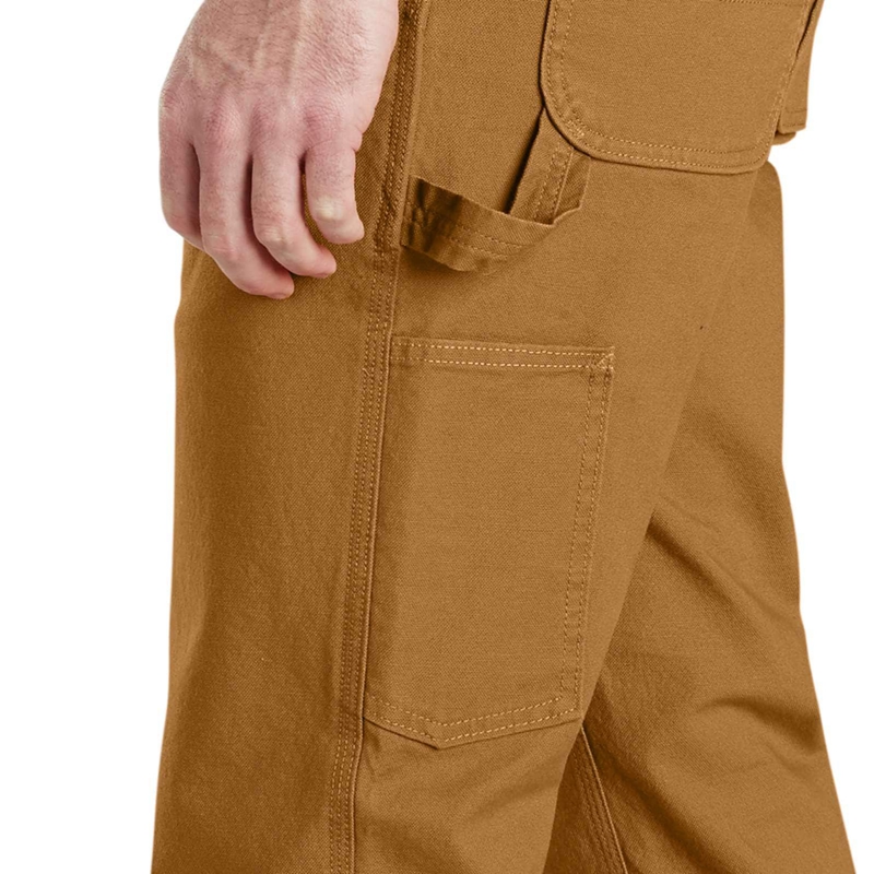 Brown Men Carhartt Utility Work Pants | JOH-247683