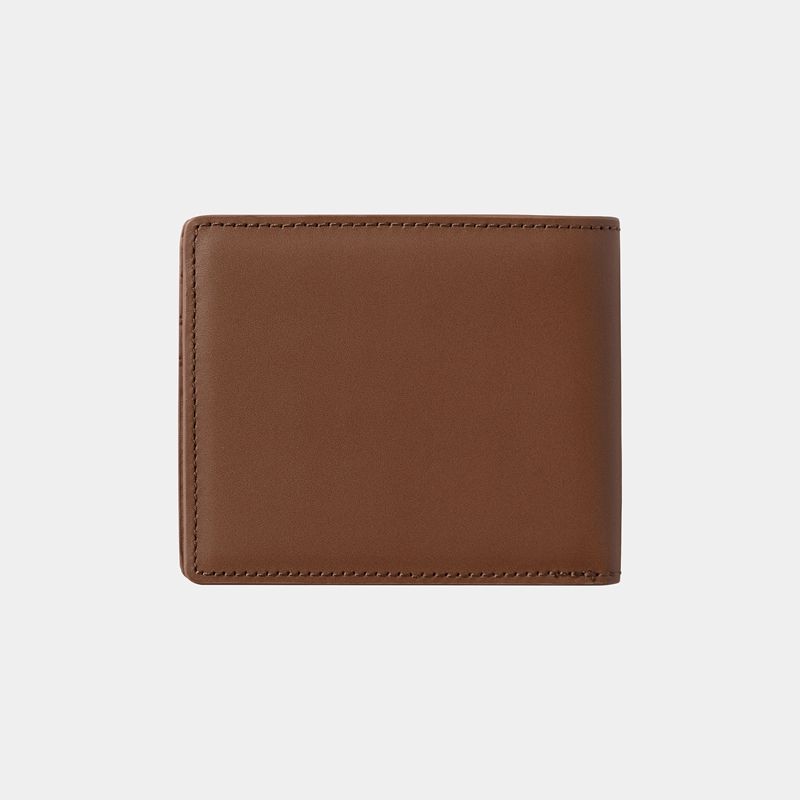 Brown Men Carhartt Vegas Billfold Wallets | KDJ-792530
