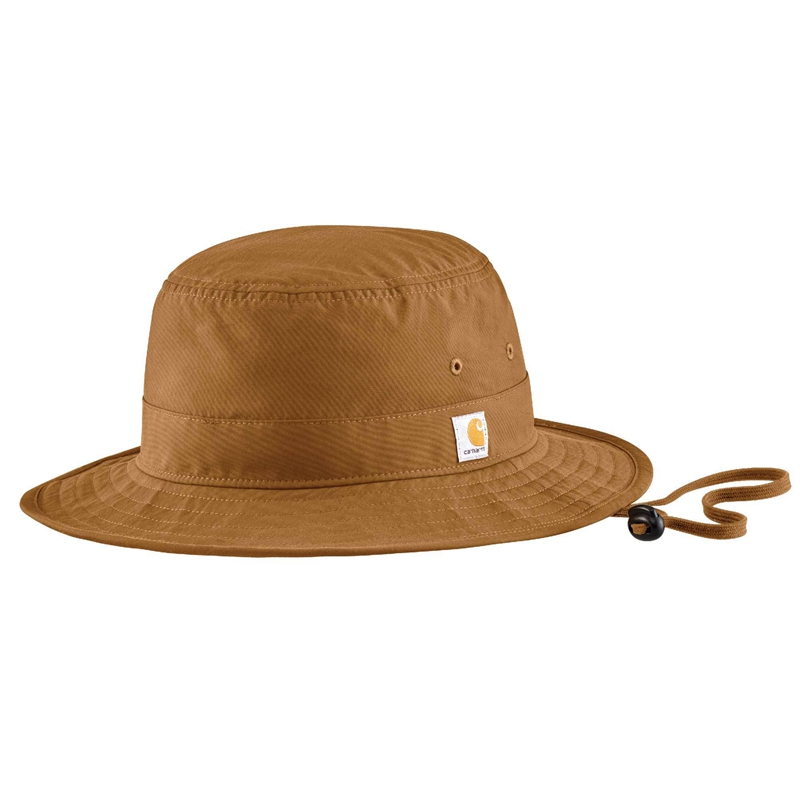 Brown Women Carhartt Rain Defender® Lightweight Bucket Hats | CQM-341678
