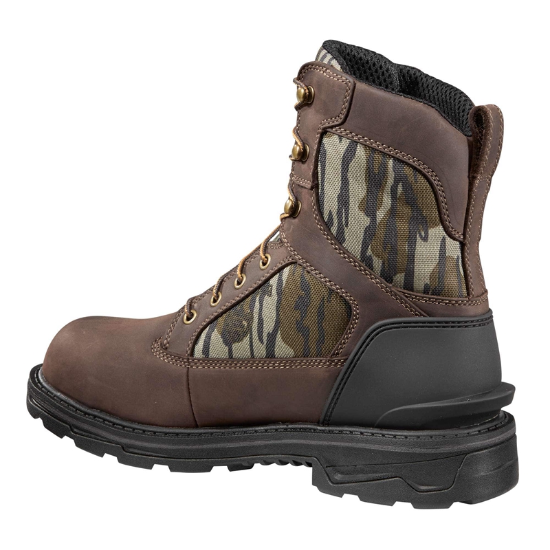 Dark Brown Men Carhartt Ironwood Camo 8