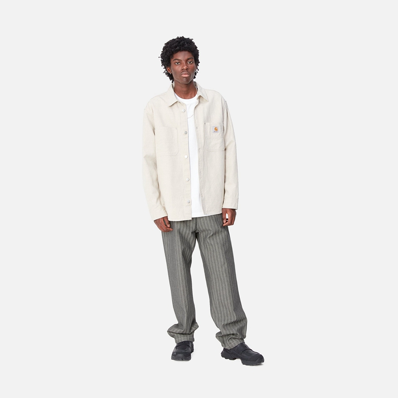 Dark Grey Men Carhartt Menard Pants | YQC-602783
