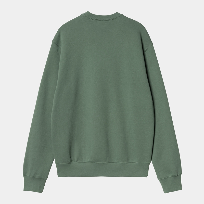 Green Men Carhartt Flying Ducks Sweatshirt | NGP-582671
