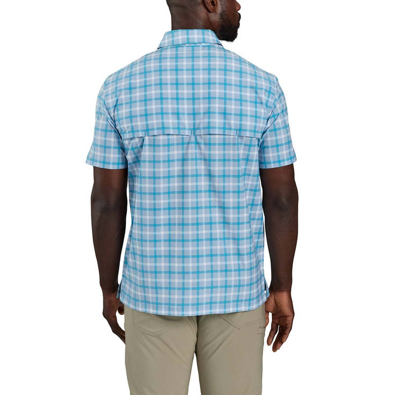 Green Men Carhartt Force Sun Defender™ Lightweight Relaxed Fit Shirts | KUV-743521