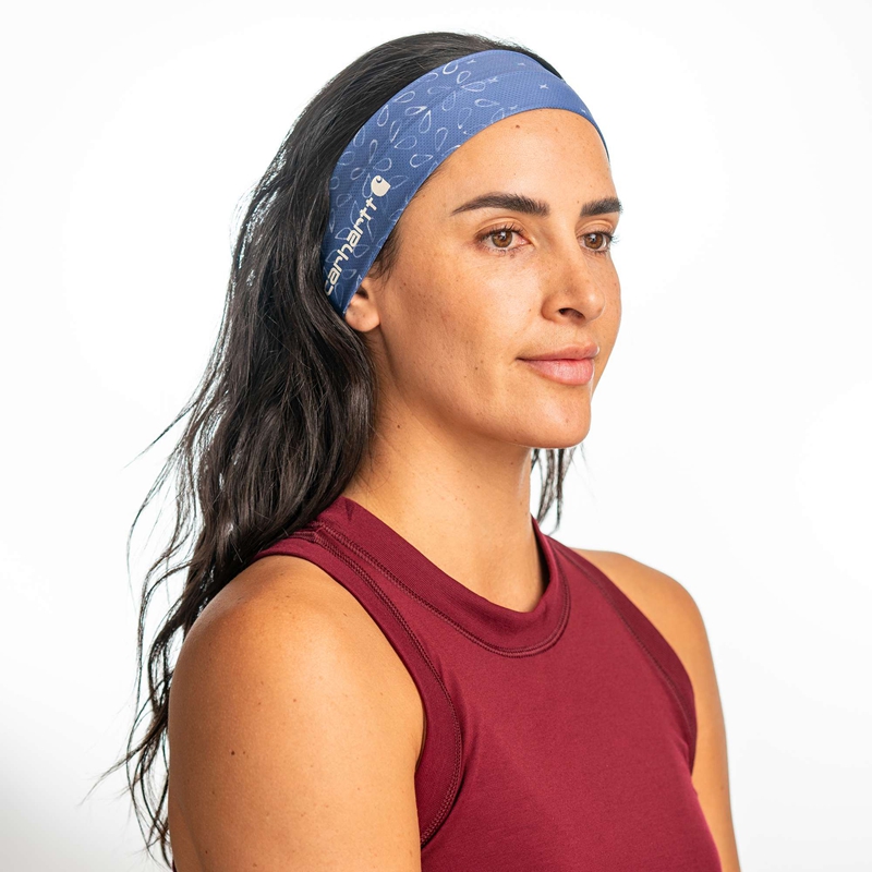 Light Grey Women Carhartt Force Lightweight Headband Hats | GHA-736905