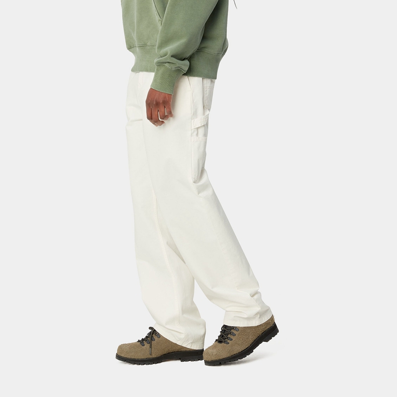 White Women Carhartt Pierce Straight Pants | QNY-234986