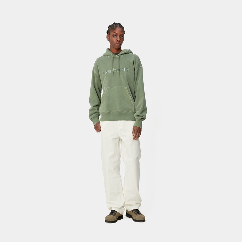 White Women Carhartt Pierce Straight Pants | QNY-234986