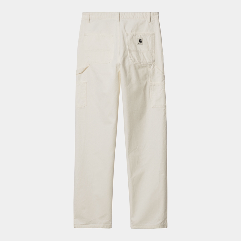 White Women Carhartt Pierce Straight Pants | QNY-234986